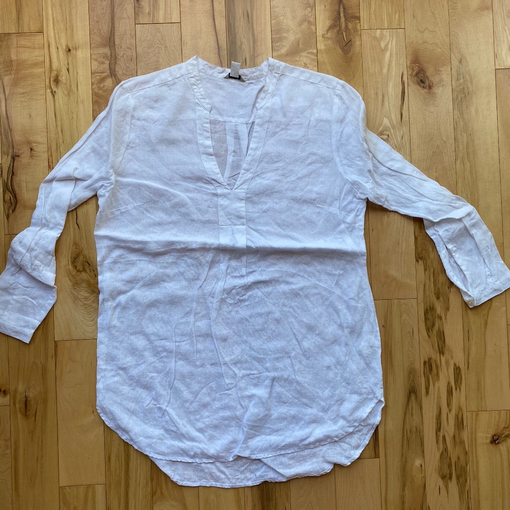 NWOT LL Bean‎ washable linen tunic